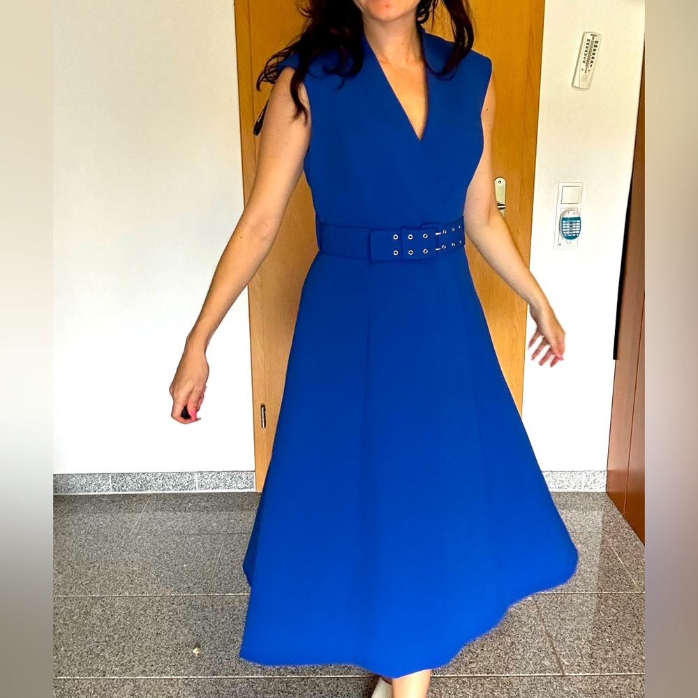 Blue dress Calvin Klein